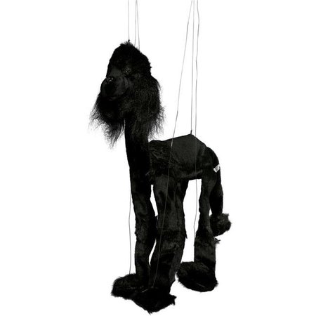 SUNNY TOYS Sunny Toys WB943B 38 In. Four-Leg Large Marionette Poodle - Black WB943B